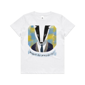 'Badger for President' Kids Tee